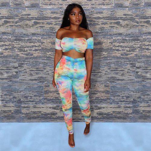 Say Sum Print Two piece set